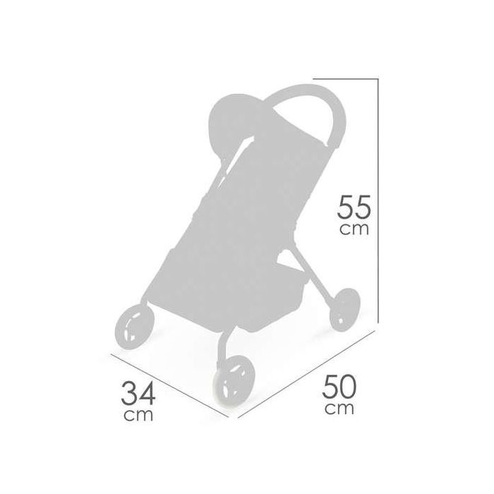 Silla de muñeca 4 ruedas - para muñecas de hasta 50 cm. 3 Silla de muñeca 4 ruedas - para muñecas de hasta 50 cm. 3