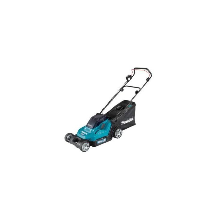 Makita DLM432PT2 Cortacésped Akku 575m² Ancho de Corte 43cm 18V con Batería de Ión de Litio Ideal para Jardines Medianos