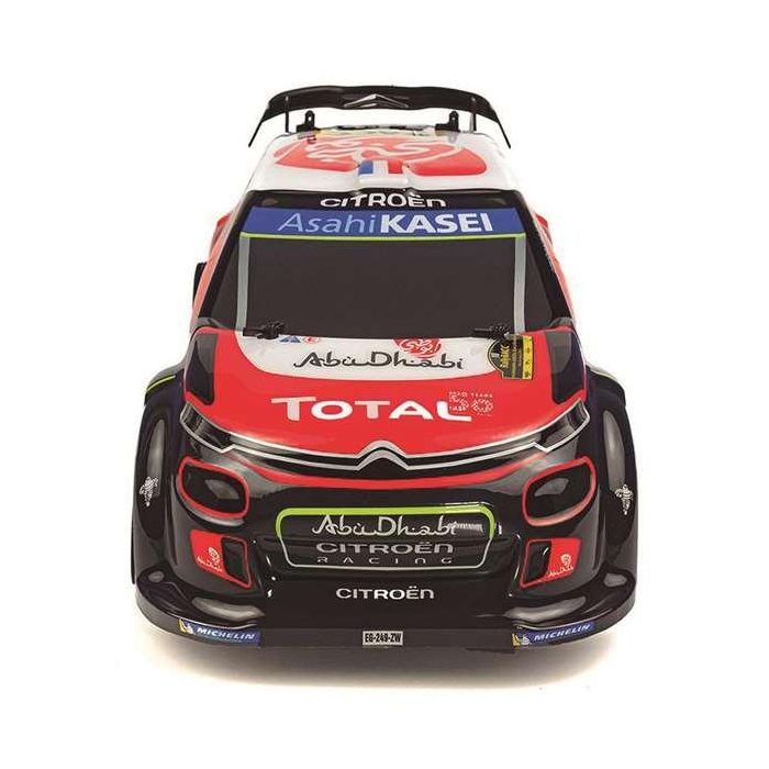 Coche radio control citroën c3 wrc 1:10, emisora 2,4ghz con bateria y cargador usb 42x13x20 cm 3