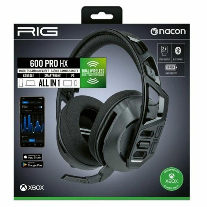 Auriculares con Micrófono Gaming Nacon RIG600PROHX 1