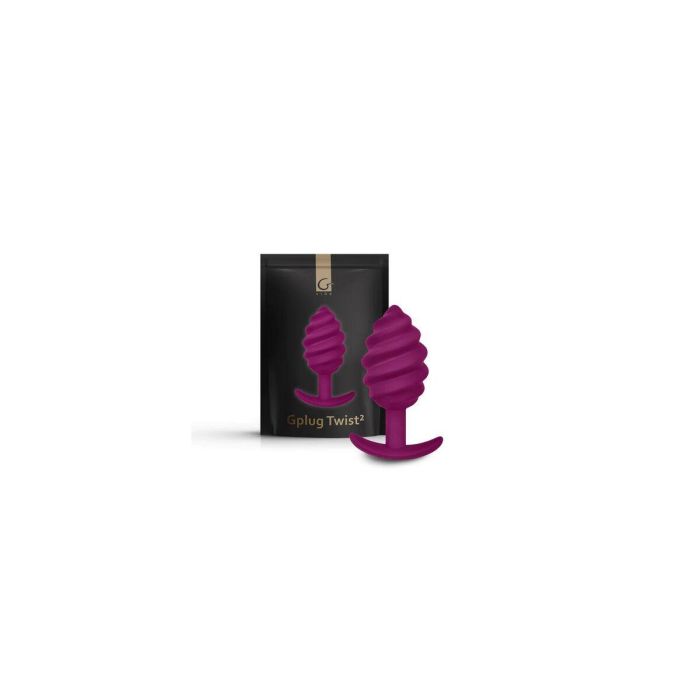 Plug Anal Gvibe Gplug Twist 2 Sweet Púrpura 1 Plug Anal Gvibe Gplug Twist 2 Sweet Púrpura 1