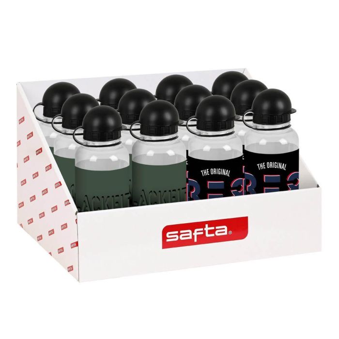 Botella Portaliquidos Safta Blackfit8 Expositor 315x195x235 mm