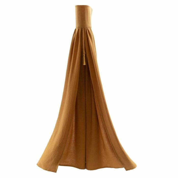 DOMIVA DOM1735259746088 Dosel de cama Caramelo - Gasa de algodón