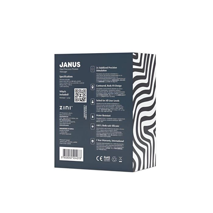 Plug Anal ZINI Negro 20