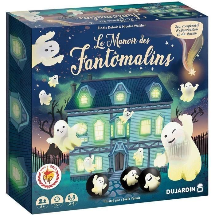 Dujardin DUJ3701656100676 La Mansión de los Fantômalins Juego de mesa A partir de 7 años