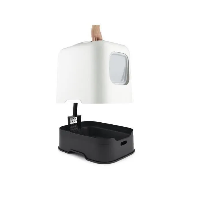 Rotho Biala Caseta de Aseo para Gatos Color Blanco 1