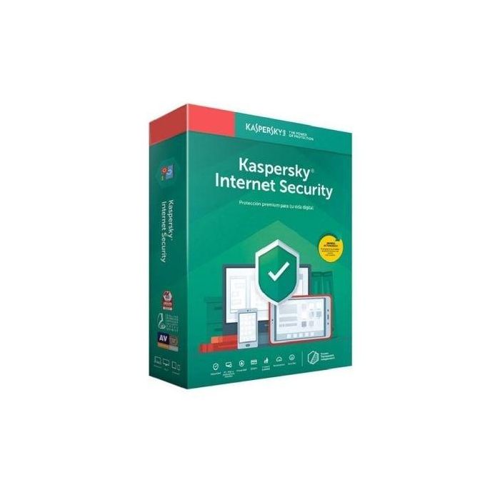 ANTIVIRUS KASPERSKY INTERNET SECURITY MULTIDEVICE 2019 - 5 DISPOSITIVOS/ 5 MÓVILES Y TABLETS ANDROID - NO CD