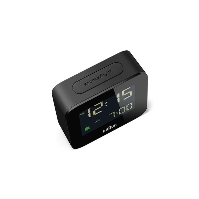 Braun BC-08-B Reloj Despertador Digital Negro con Pantalla LCD Retroiluminada y Función Snooze 4