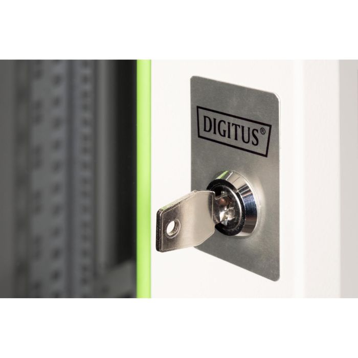 Digitus Carcasa de pared Unique 16U 600x450mm Gris - Rack mural IP20 para servidores y redes 6