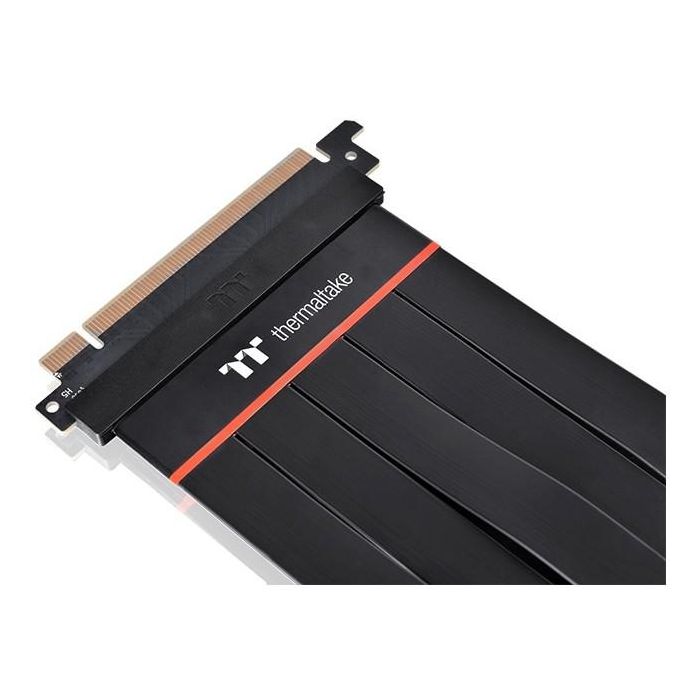 Thermaltake Extensor PCI Express 4.0 16X 30cm Macho a Hembra Ángulo 90° Negro 4 Thermaltake Extensor PCI Express 4.0 16X 30cm Macho a Hembra Ángulo 90° Negro 4