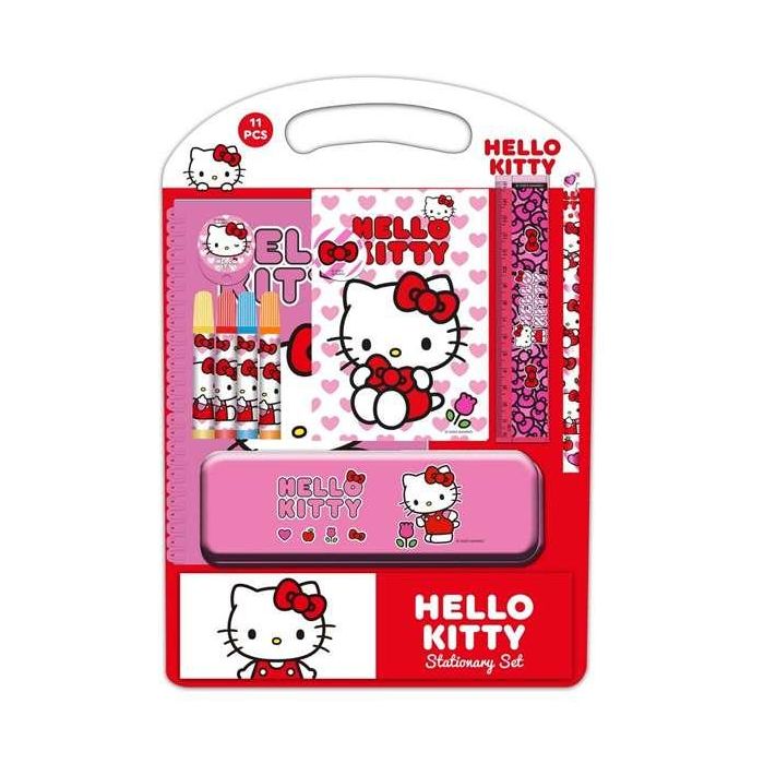Set escritura hello kitty "iconic" 27x37,5x3 cm