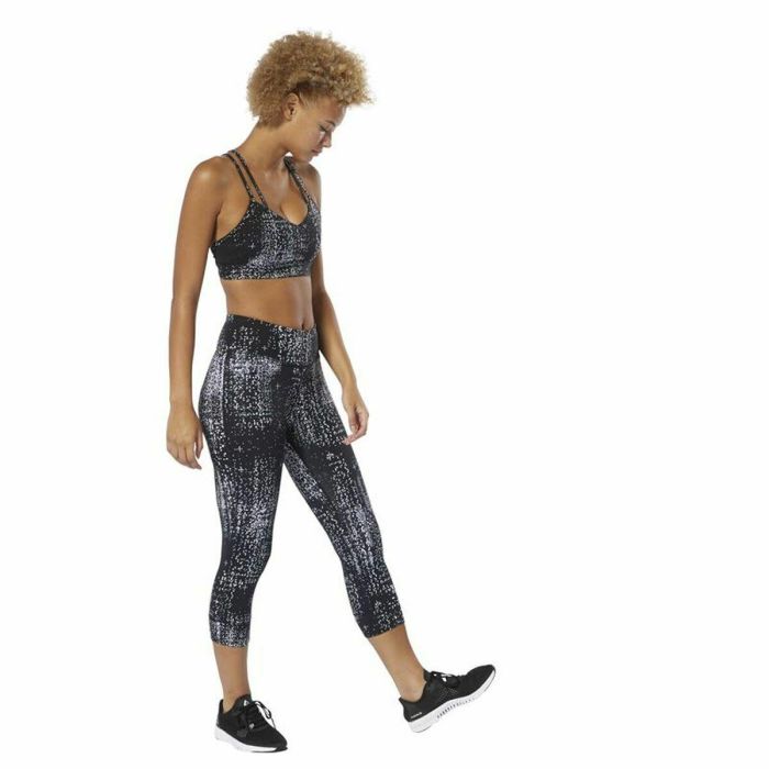 Mallas Deportivas de Mujer Reebok Lux 3/4 Negro XS 6