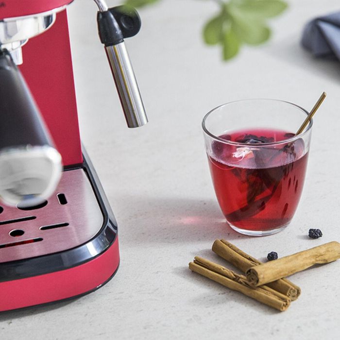 Cafetera Express de Brazo Cecotec Cafelizzia 790 Shiny 1,2 L 20 bar 1350W Rojo 1,2 L 1 Cafetera Express de Brazo Cecotec Cafelizzia 790 Shiny 1,2 L 20 bar 1350W Rojo 1,2 L 1