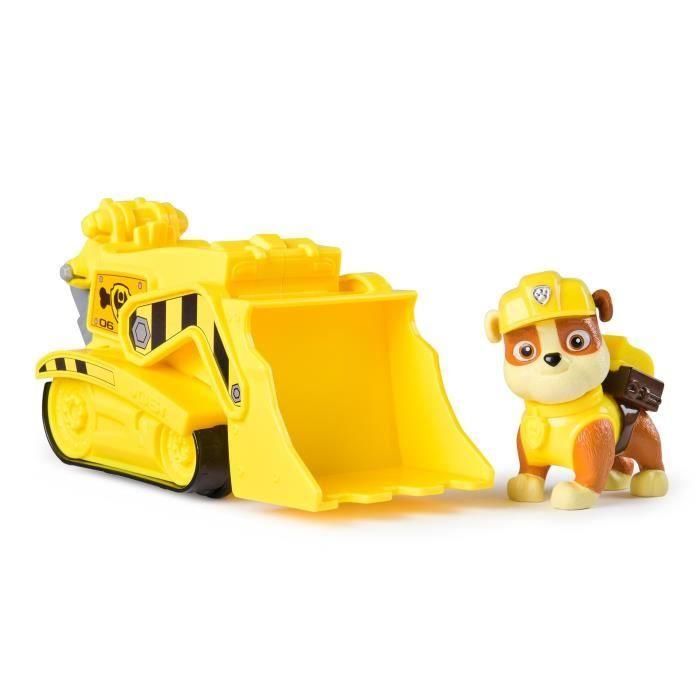 Spin Master 6071214 Patrulla Canina Vehículo de Construcción Rubble: Excavadora con Taladro Móvil, Pala Articulada y Ruedas Funcionales 3 Spin Master 6071214 Patrulla Canina Vehículo de Construcción Rubble: Excavadora con Taladro Móvil, Pala Articulada y Ruedas Funcionales 3
