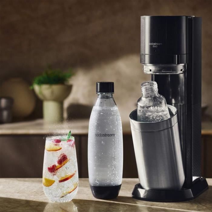 Sifón de Agua Saturadora Sodastream Duo 15