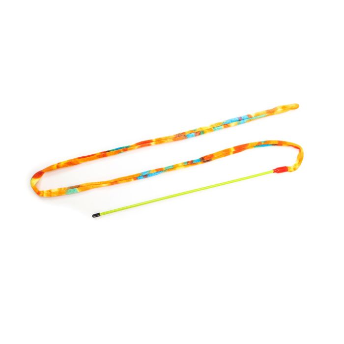 Gloria Nashira Caña para Gatos Juguete Interactivo con Tira de Peluche de 105 cm, Ideal para Perseguir 1 Gloria Nashira Caña para Gatos Juguete Interactivo con Tira de Peluche de 105 cm, Ideal para Perseguir 1