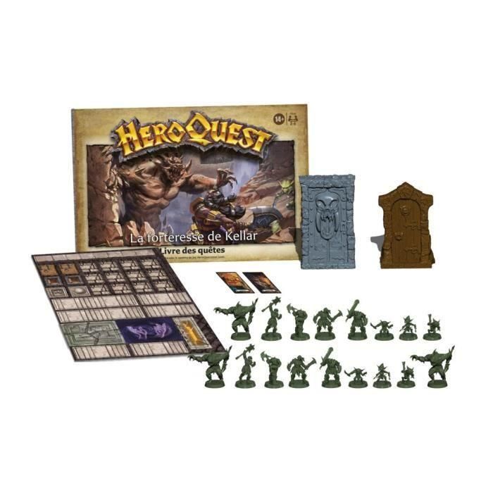 Avalon Hill HAS5010993938445 Heroquest: La Fortaleza de Kellar - Extensión Juego de Mesa (2-5 Jugadores, +14 Años, Requiere Juego Base) 2 Avalon Hill HAS5010993938445 Heroquest: La Fortaleza de Kellar - Extensión Juego de Mesa (2-5 Jugadores, +14 Años, Requiere Juego Base) 2