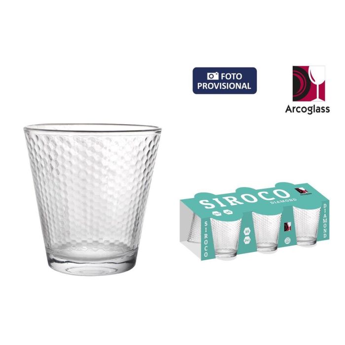 Set de Vasos La Mediterránea Siroco diamonds 6 Piezas (12 Unidades) 1 Set de Vasos La Mediterránea Siroco diamonds 6 Piezas (12 Unidades) 1