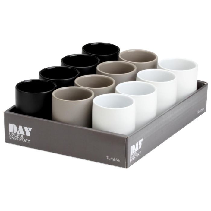 Day Vaso Cerámica Diámetro 7,6 cm Altura 10 cm Colores Surtidos 3