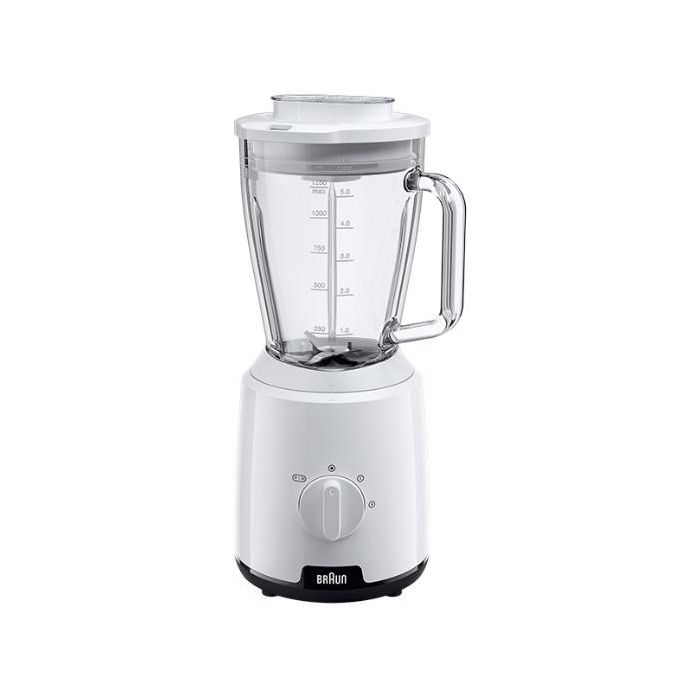 Braun Batidora De Vaso 600 W, 2 Velocidades 1,5 L Blanca Braun Batidora De Vaso 600 W, 2 Velocidades 1,5 L Blanca