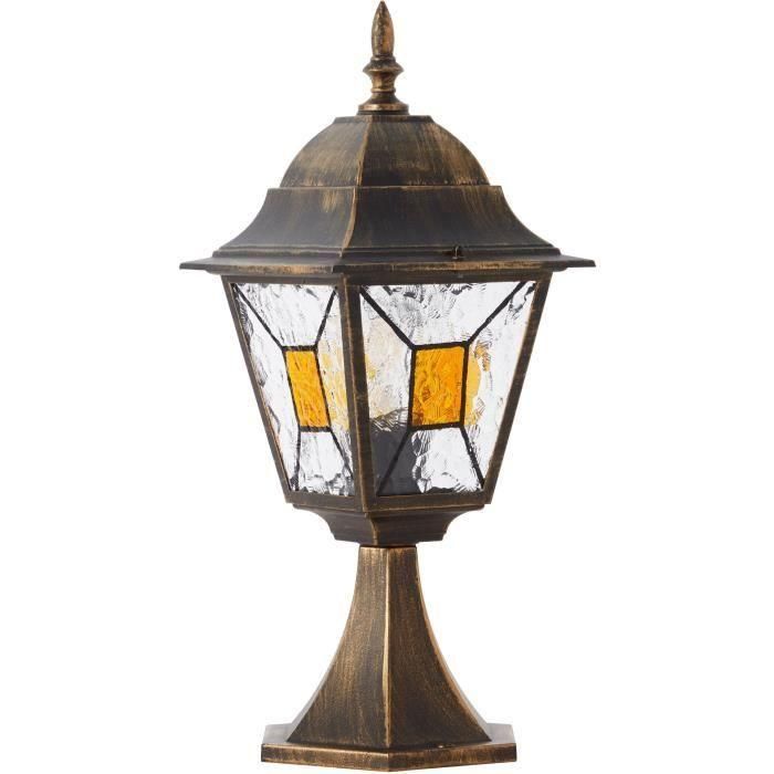 Brilliant BRI4004353349348 Terminal al aire libre Dore Black E27 Max 60W Bombilla no incluida 3 Brilliant BRI4004353349348 Terminal al aire libre Dore Black E27 Max 60W Bombilla no incluida 3