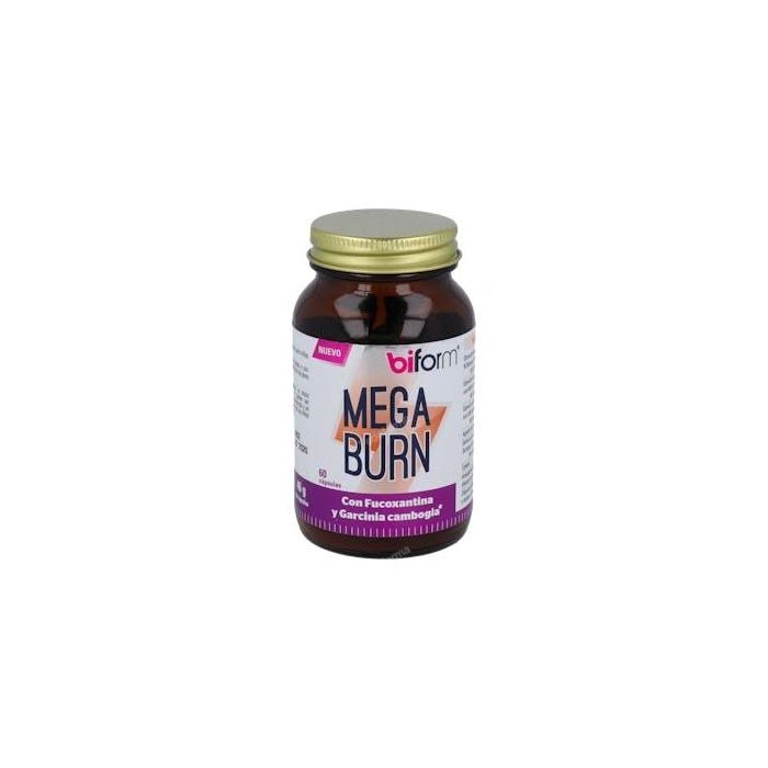 Biform Mega Burn Quemagrasas con Fucoxantina y Nuez de Cola 60 Cápsulas