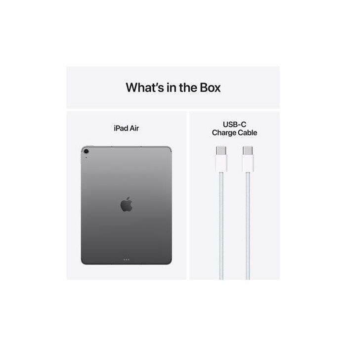 Apple iPad Air 13 Pulgadas Wi-Fi + Cellular 1TB Gris Espacial (Chip M3, 8GB RAM) 2