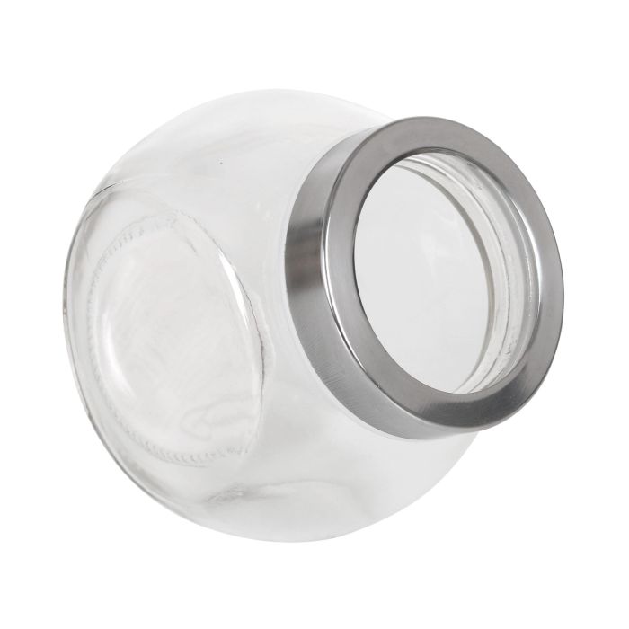 Anna Tarro de Vidrio con Tapa 2 Posiciones, 450 ml, Dimensiones 7,9 x 10,5 x 10,4 cm, Peso 6.27 kg (24 Unidades)