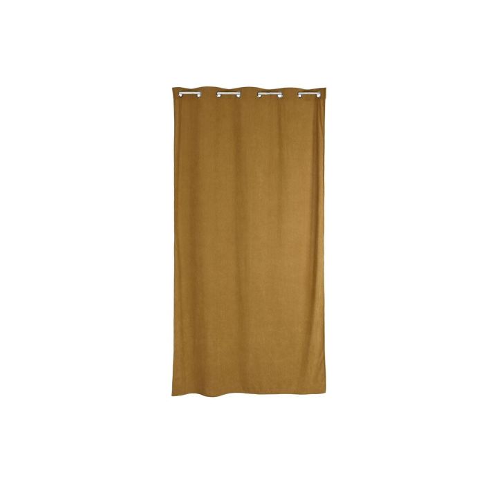 Cortina Boho DKD Home Decor Mostaza 260 x 260 x 140 cm Cortina Boho DKD Home Decor Mostaza 260 x 260 x 140 cm