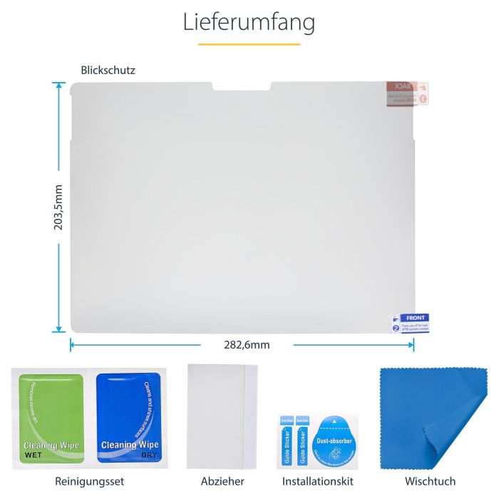 Soporte para Portátil Startech 13SP-PRIVACY-SCREEN Plástico 13