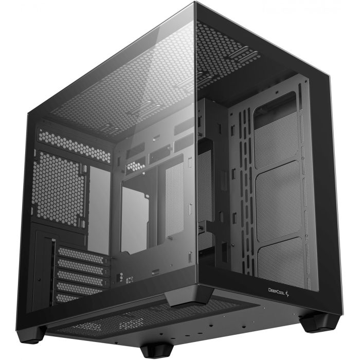 DeepCool CG530 Torre Midi PC Gaming Negra ATX, micro ATX, ITX con Vidrio Templado y Filtro Anti-Polvo 6