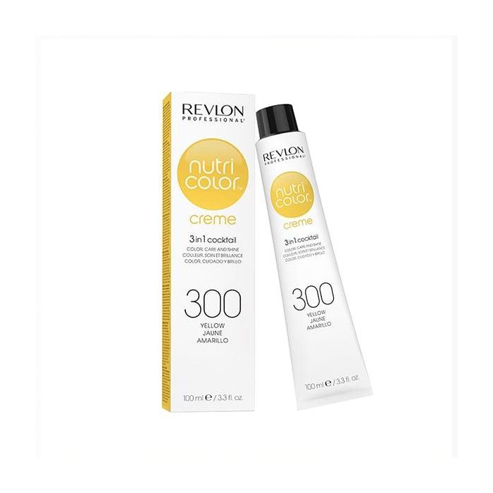 Revlon Nutri Color 300 Tinte para Cabello Amarillo 100ml - Brillo Increíble