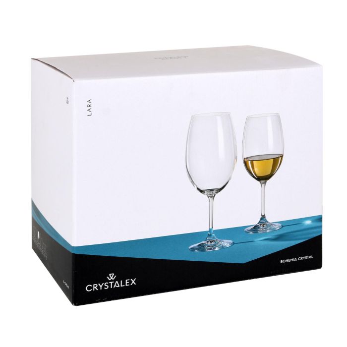 Bohemia Set de 6 Copas de Cristal Lara 540 cc (8 Cajas) 5
