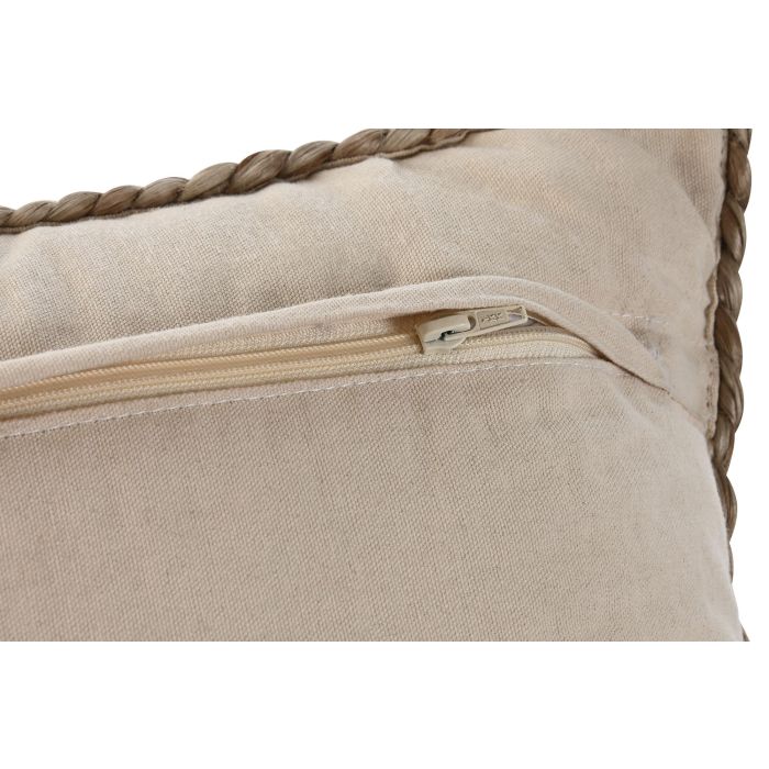 Cojin Boho DKD Home Decor Natural Blanco 8 x 45 x 45 cm (2 Unidades) 3 Cojin Boho DKD Home Decor Natural Blanco 8 x 45 x 45 cm (2 Unidades) 3