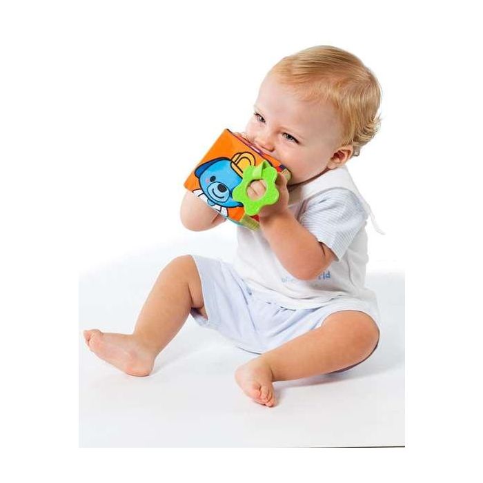 Molto Bolsa Cubos Aprendizaje de Tela 6 Piezas 7