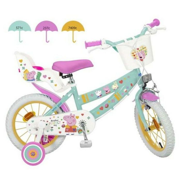 Bicicleta peppa pig 12" (3/5 años)