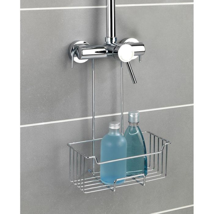 Wenko Cesto para ducha acero inoxidable 23499100 - 25x14x36cm 3 Wenko Cesto para ducha acero inoxidable 23499100 - 25x14x36cm 3