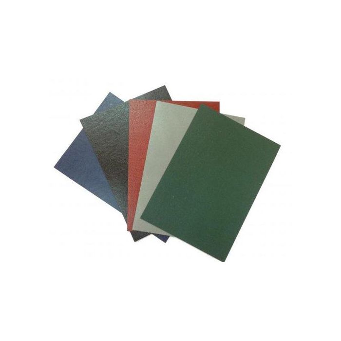 Tapa De Encuadernar Yosan Carton Gofrado Piel A3 0,8 Mm Gris Caja De 50