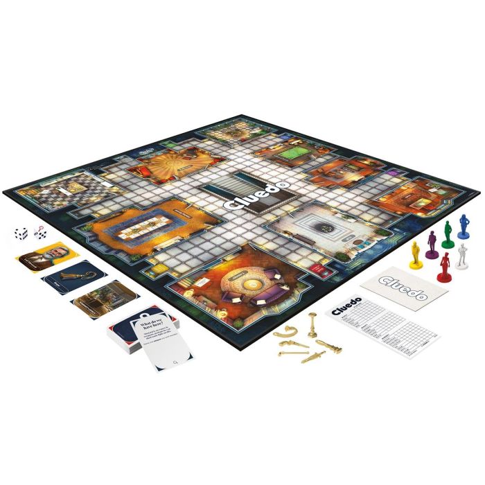 Hasbro Games F6420 Cluedo Refresh, Juego de Mesa de Misterio Clásico, Nueva Versión con Personajes y Narrativa Novedosa, Español, +8 años 2 Hasbro Games F6420 Cluedo Refresh, Juego de Mesa de Misterio Clásico, Nueva Versión con Personajes y Narrativa Novedosa, Español, +8 años 2