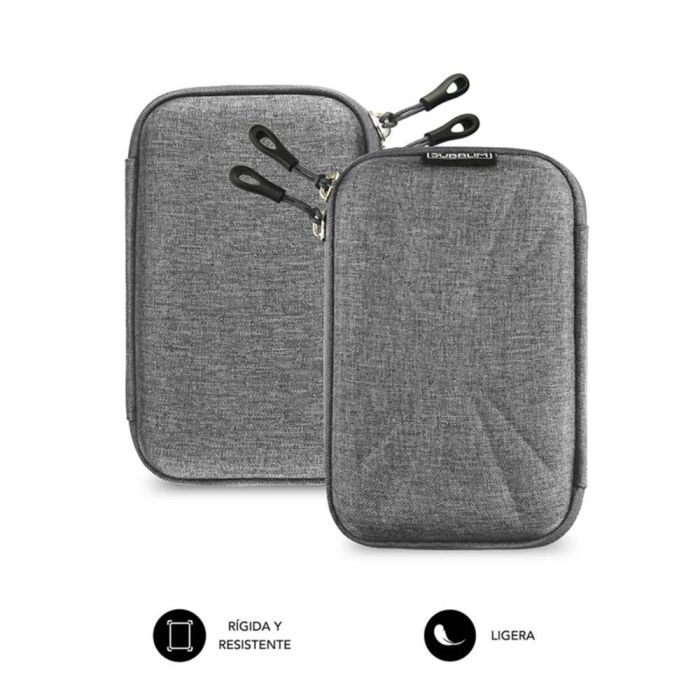 SUBBLIM Organizador HDD Business Case 2,5" Grey 2 SUBBLIM Organizador HDD Business Case 2,5" Grey 2