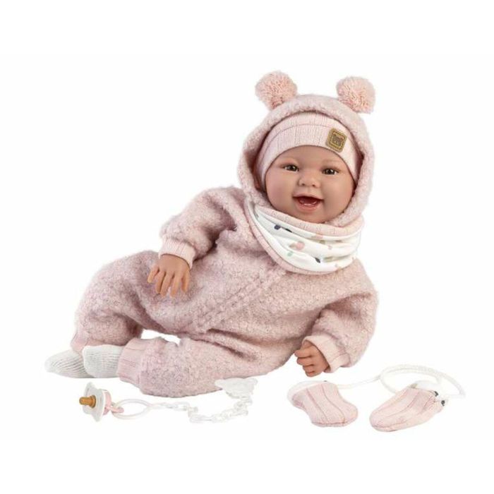 Muñeca tala recien nacida sonrisas. incluye chupete. 44cm cuerpo tela 3 Muñeca tala recien nacida sonrisas. incluye chupete. 44cm cuerpo tela 3
