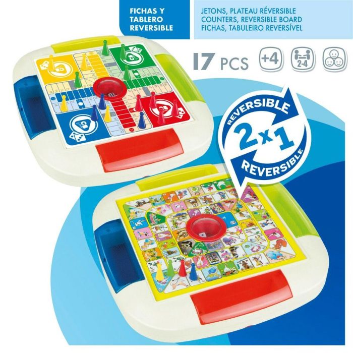 Tablero de Parchís y Oca CB Games 26 x 5 x 26 cm (6 Unidades) 5 Tablero de Parchís y Oca CB Games 26 x 5 x 26 cm (6 Unidades) 5
