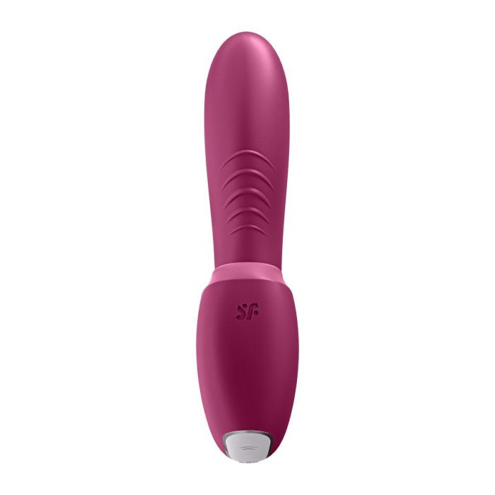 Satisfyer Sunray estimulador y vibrador de aire frambuesa con app 3