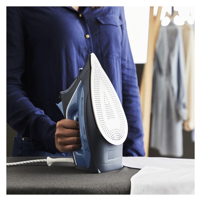 Rowenta DW4320 Plancha Vapor, Suela Microsteam 300 Láser, 2500W, Vapor 160g/min, Azul 5