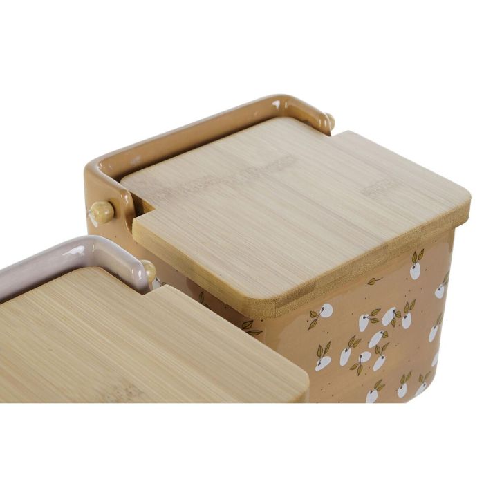 Salero Shabby DKD Home Decor Verde Mostaza 12.5 x 12 x 14 cm (4 Unidades) 2 Salero Shabby DKD Home Decor Verde Mostaza 12.5 x 12 x 14 cm (4 Unidades) 2