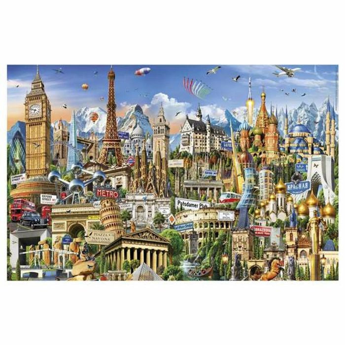 Puzzle 1000 simbolos de europa "minature" 2 Puzzle 1000 simbolos de europa "minature" 2