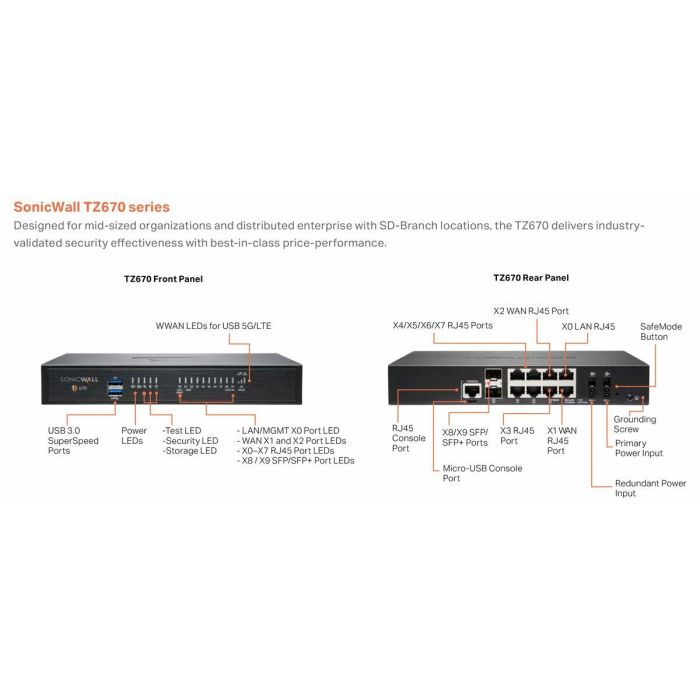 Router SonicWall 03-SSC-3028 6 Router SonicWall 03-SSC-3028 6