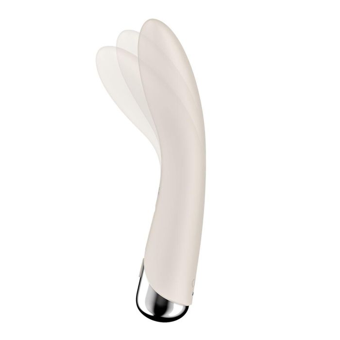 Vibrador Satisfyer Spinning Vibe Blanco 3 Vibrador Satisfyer Spinning Vibe Blanco 3