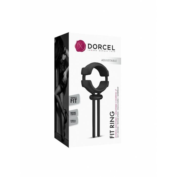 Anillo para el Pene Dorcel DOR209 Negro 2 Anillo para el Pene Dorcel DOR209 Negro 2