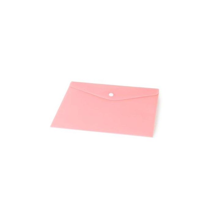 Dosier Sobre Pryse/Olef Pp Broche A4 Rosa Pastel 12 unidades